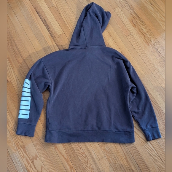 Puma Men's Purple Hoodie Sweater - Picture 4 of 4